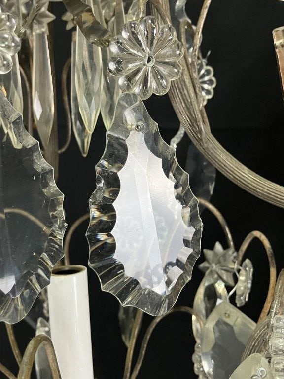 French Louis XV Style Crystal Chandelier - 2