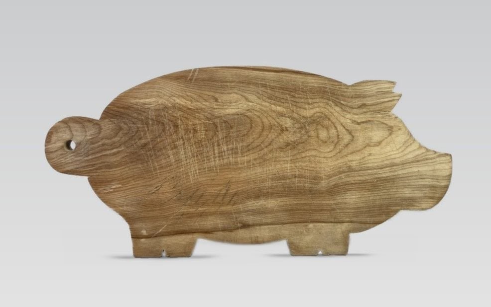 Wood Pig Cutting Board - 3