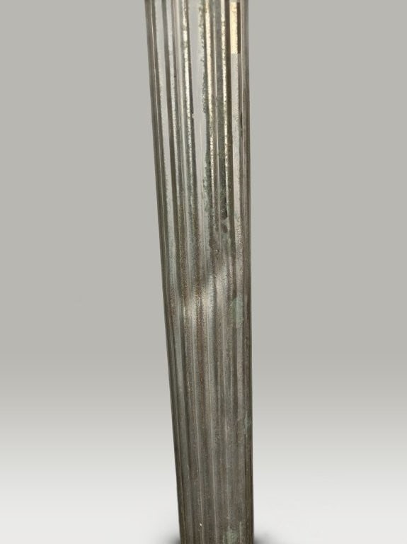 Silver-tone Metal Candelabras - 2