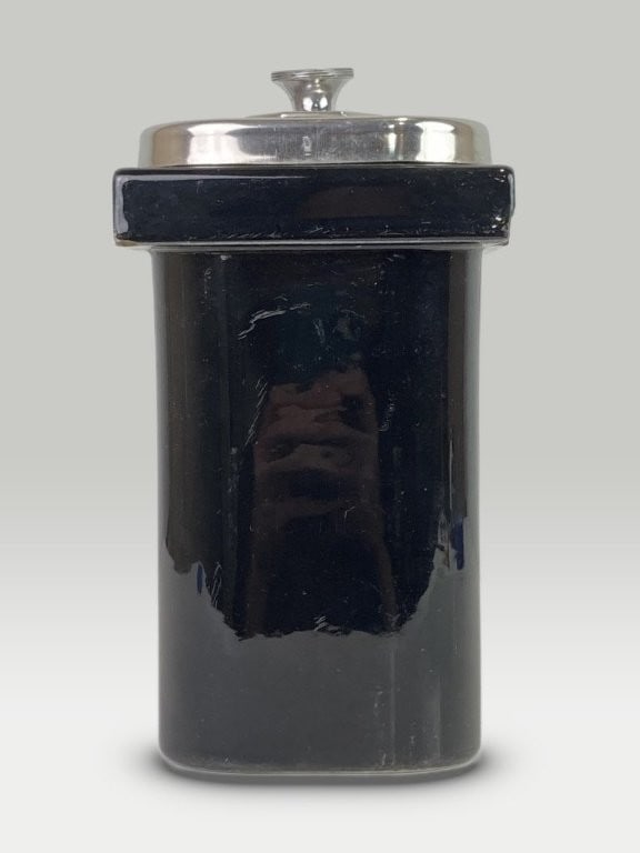 Hall China Porcelain Ice Cream Topping Canister - 7