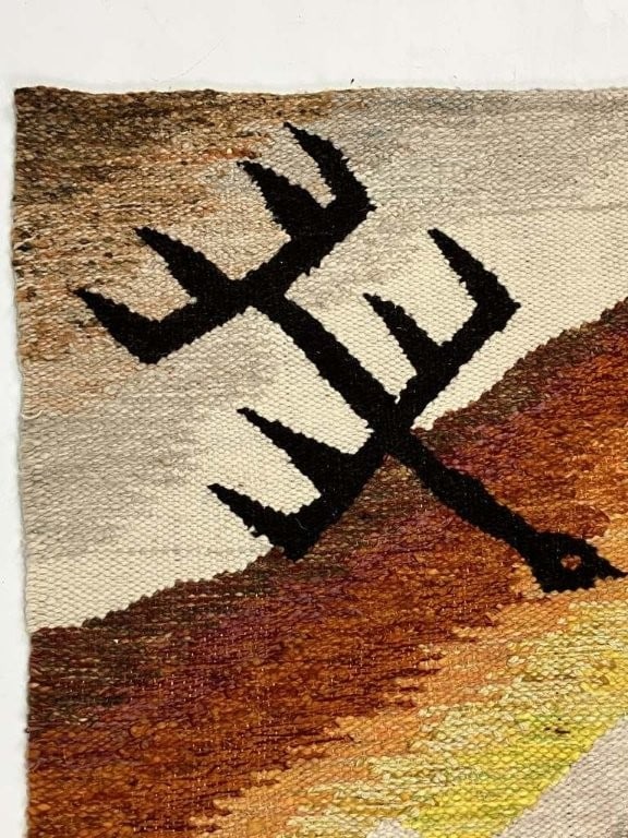 Argentinian Handwoven Wool Rug - 4