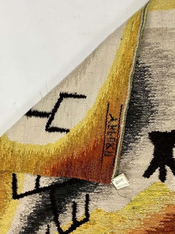 Argentinian Handwoven Wool Rug - 5