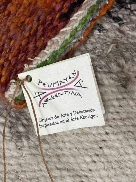 Argentinian Handwoven Wool Rug - 6
