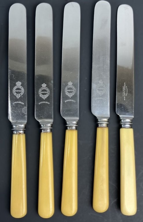 Alex Clark Sheffield Silverplate Flatware and Assortment - 9