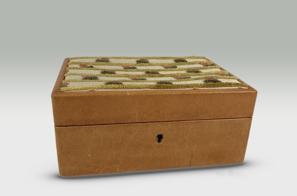 Italian Leather Jewelry Box (1 of 10)