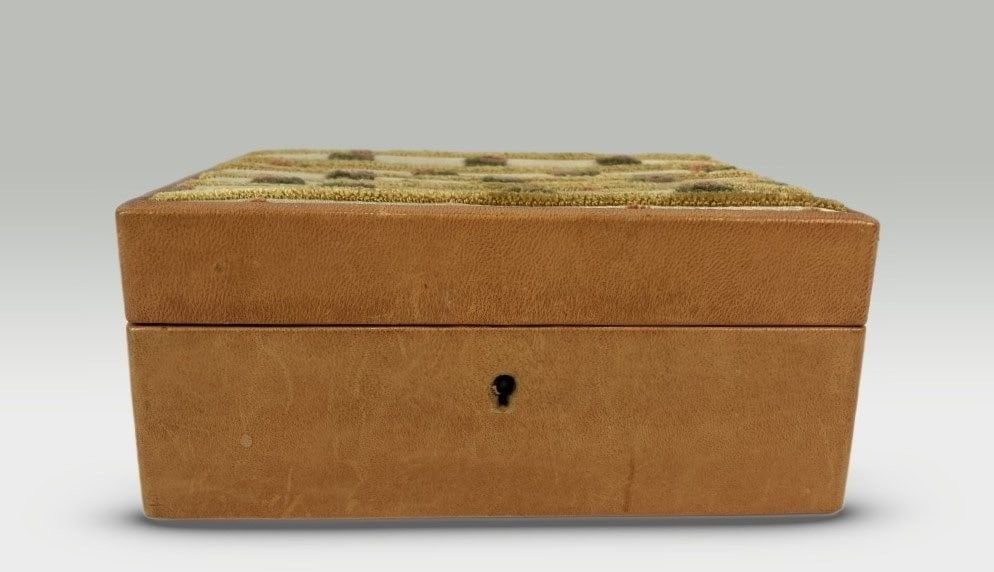 Italian Leather Jewelry Box - 3