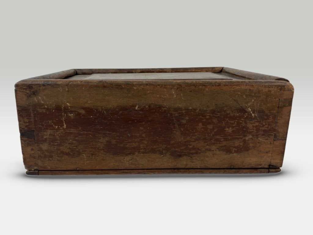 19th Century Mahogany Sliding-Top Box - 3
