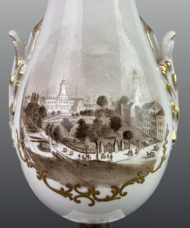 Porcelain de Paris Lamp - 2