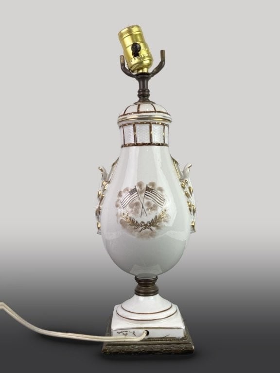 Porcelain de Paris Lamp - 6