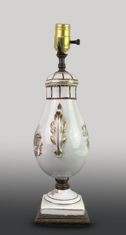 Porcelain de Paris Lamp - 8