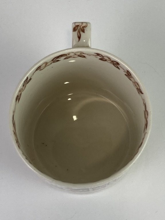 British Anchor Staffordshire Brown Transferware Mug - 2