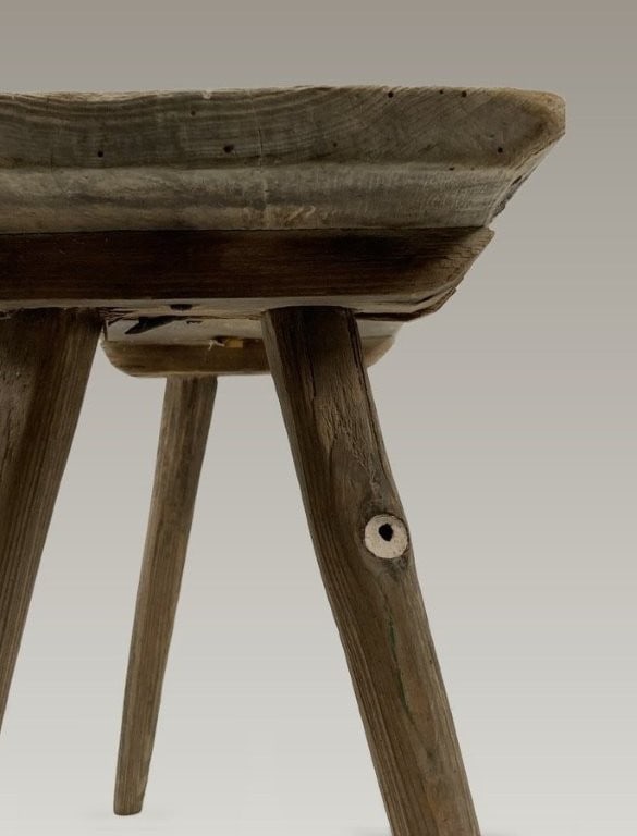 Primitive Wood Country Bench - 5