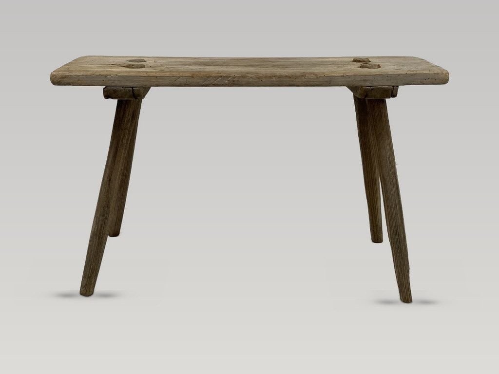 Primitive Wood Country Bench - 6