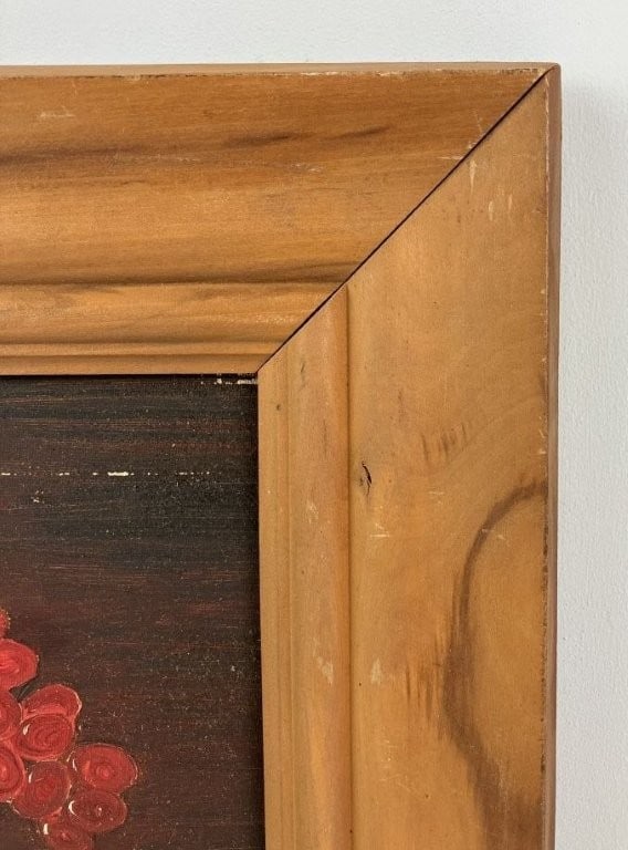 Mid-Century, Folk Art Still Life, Oil Painting - 4