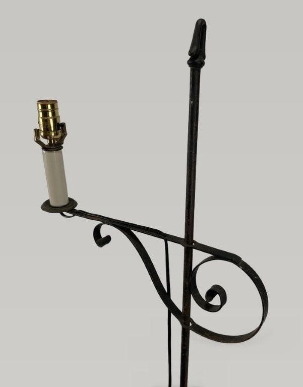 Wrought-Iron Floor Lamp - 2