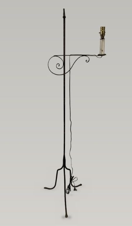 Wrought-Iron Floor Lamp - 3