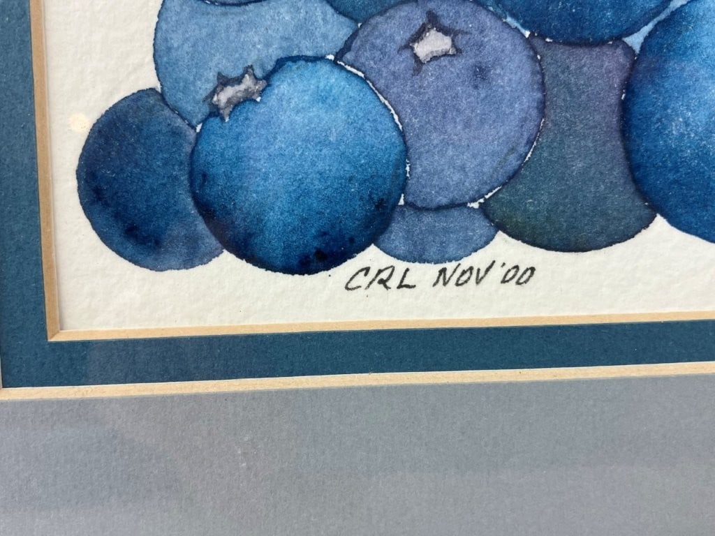 Set of Fruit Still Life Watercolor Paintings - 11