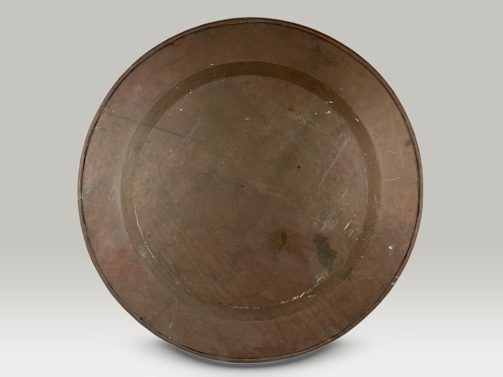 Massive Islamic Hammered Copper Tray - 4