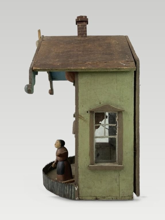 Folk Art House Hygrometer - 7