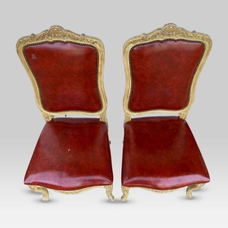 Set of Louis XV Style Dining Chairs - 3