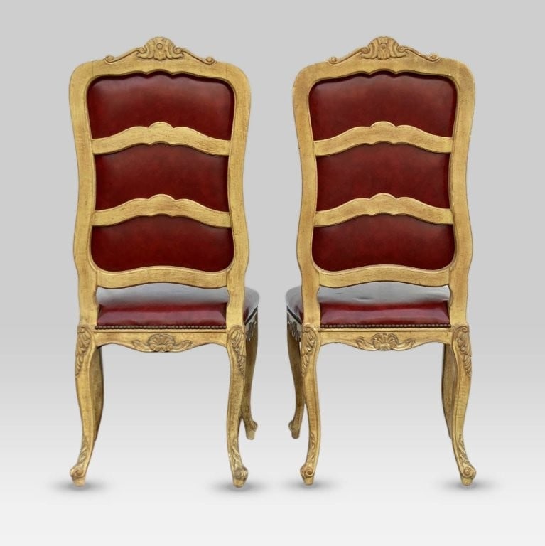 Set of Louis XV Style Dining Chairs - 5