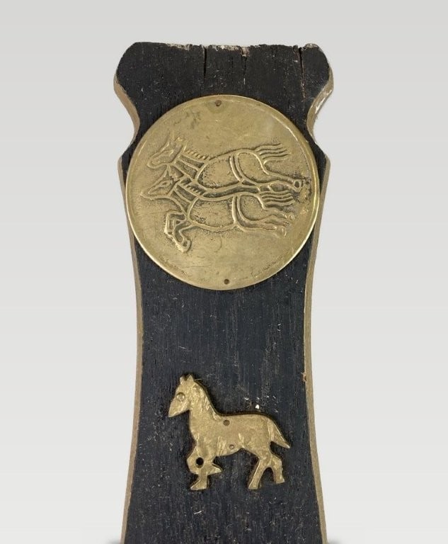 Brass Horse Brasses Wall Plaque - 2
