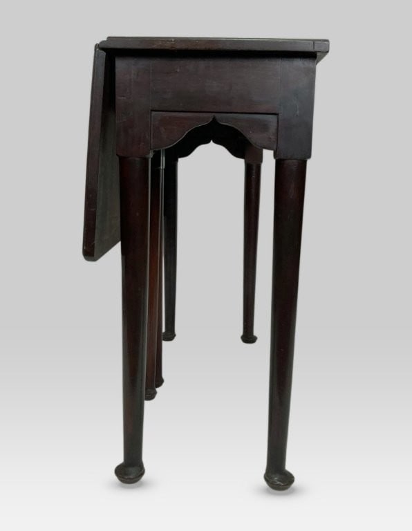 Queen Anne-Style Drop-Leaf Table - 6