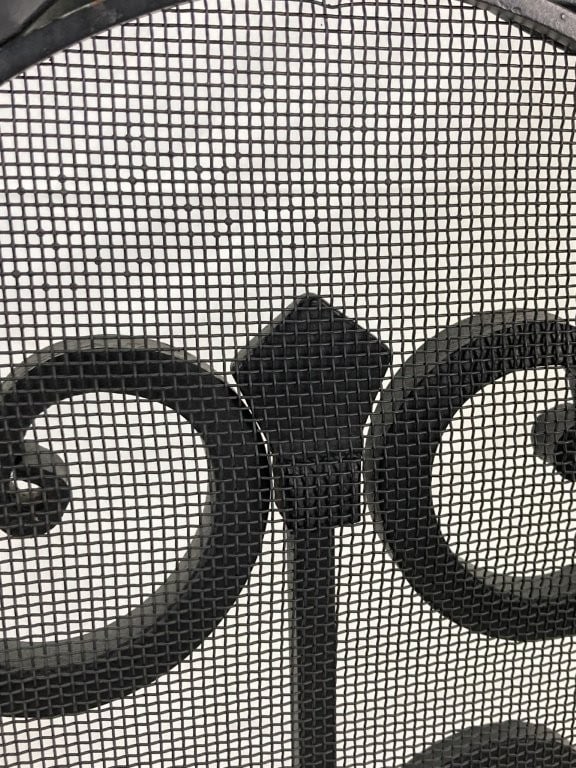 Scrollwork Decorative Fire Screen - 5