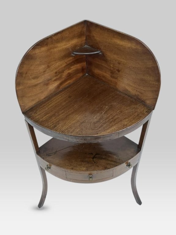 Georgian Corner Washstand - 2
