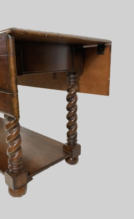 Contemporary Barley Twist Dining Table - 5