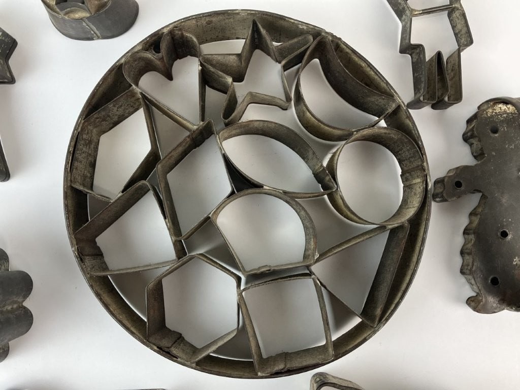 Assortment of Tin Cookie Cutters - 2