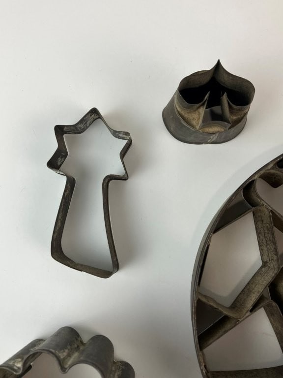 Assortment of Tin Cookie Cutters - 4