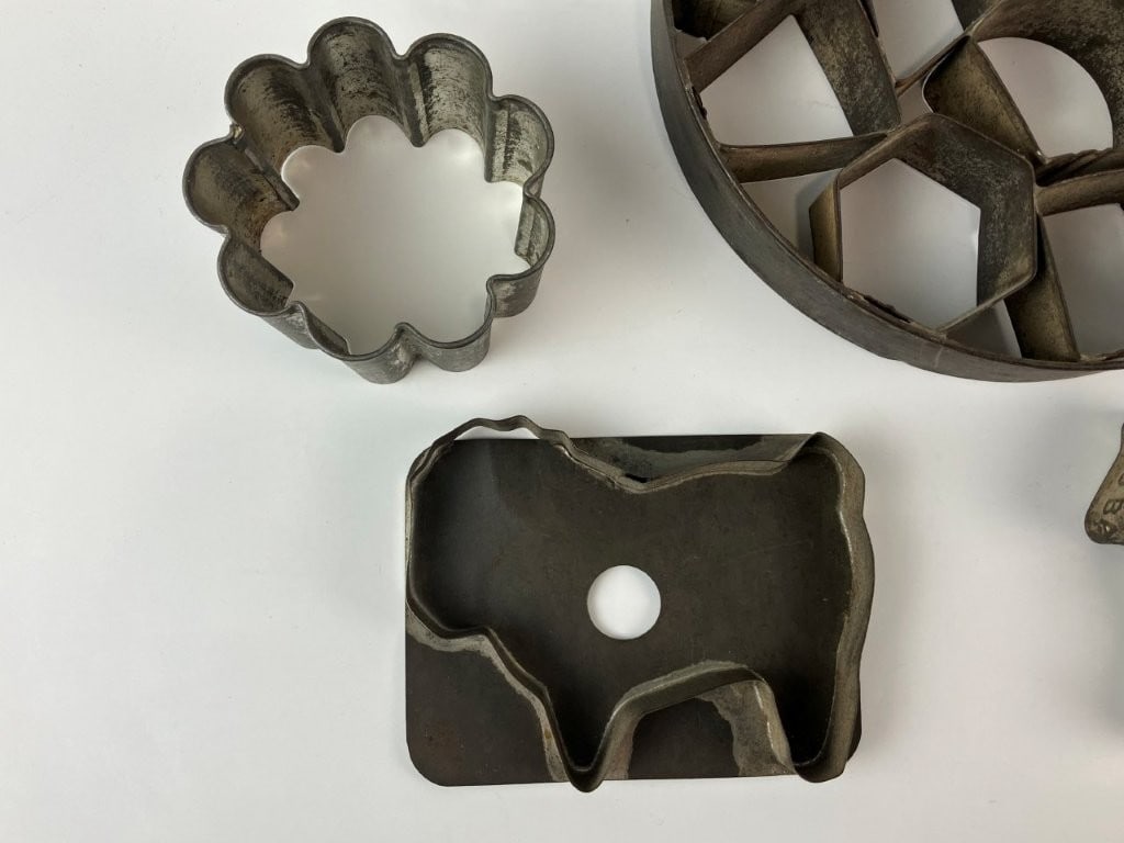 Assortment of Tin Cookie Cutters - 5