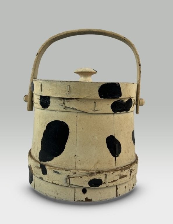 Polychromed Firkin - 3