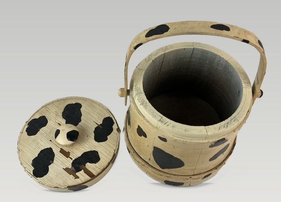 Polychromed Firkin - 6