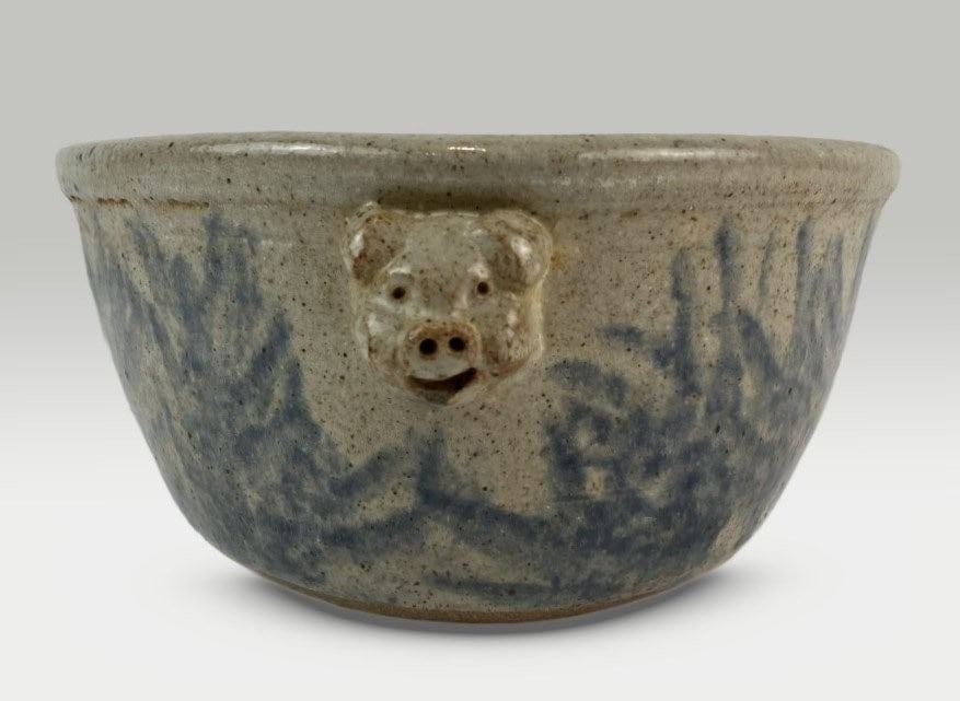 Little Mountain Pottery Salt-Glazed Stoneware Bowl - 6