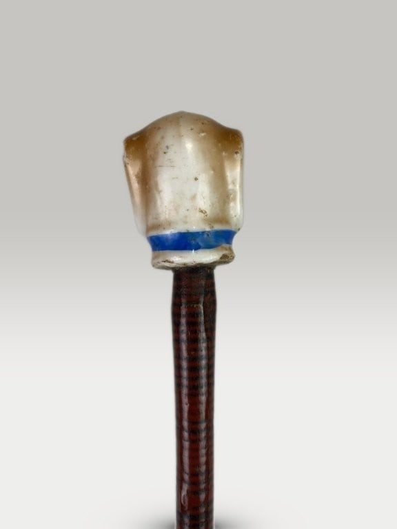 Polychromed Carnival Dog Cane - 5