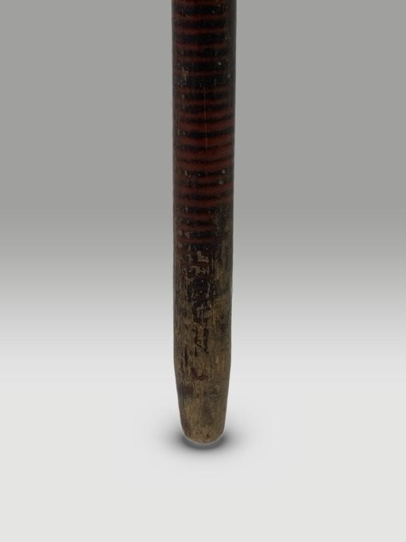 Polychromed Carnival Dog Cane - 8