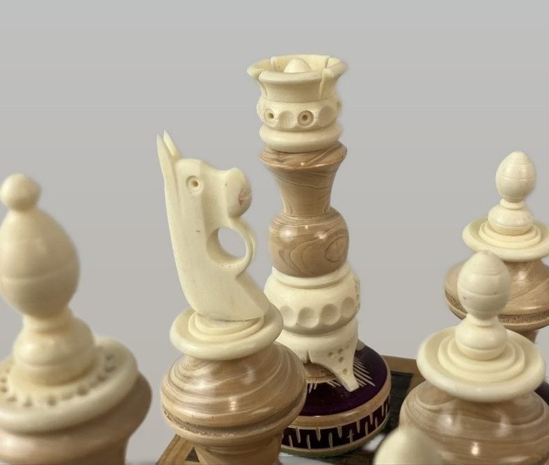 Vintage Chess Set - 6
