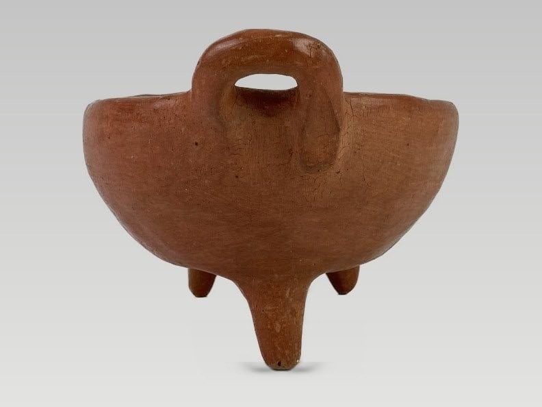 Mexican Folk Art Terracotta Pig Dish - 4