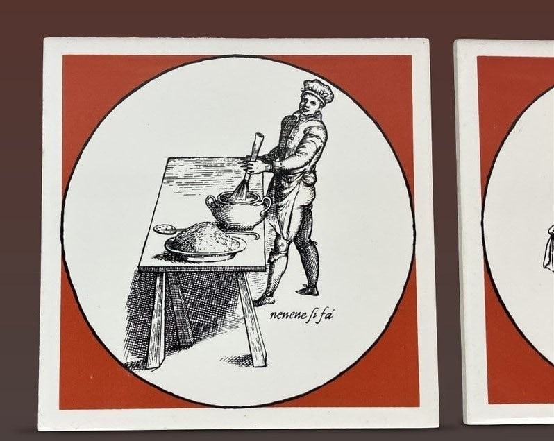 Renaissance Theme Chef Tiles - 2