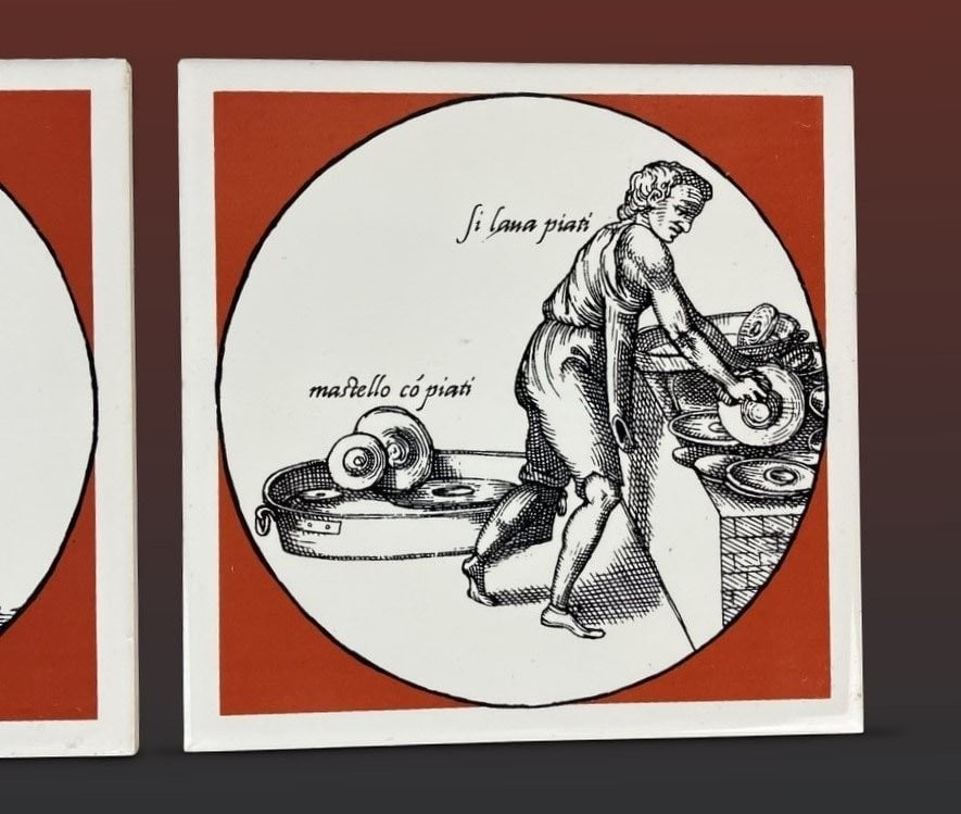 Renaissance Theme Chef Tiles - 5