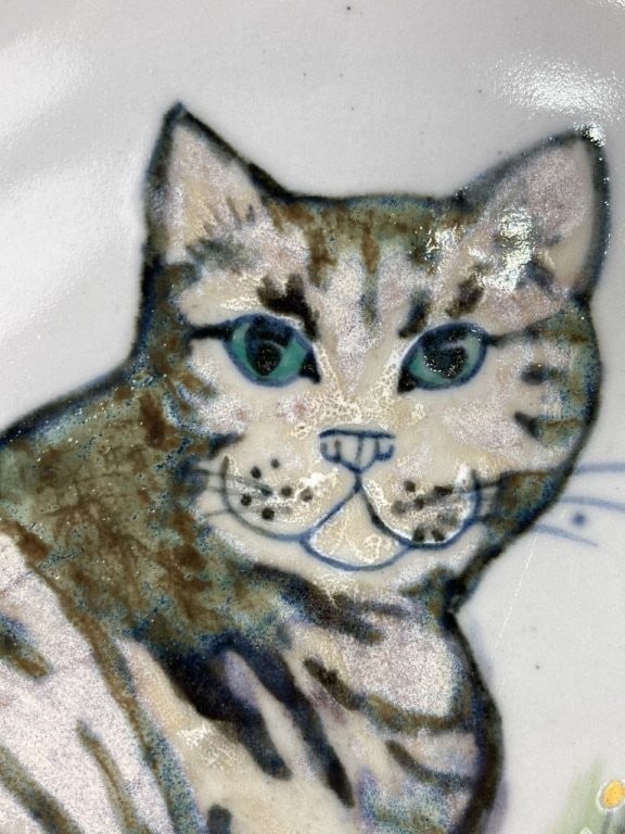 Highland Stoneware Cat Serving Bowl - 2