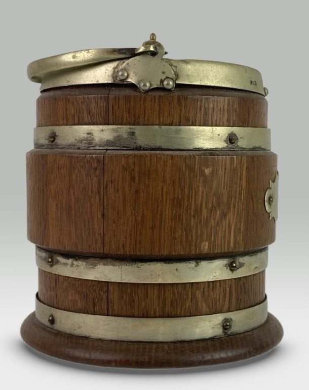 Early 20th Century Biscuit Barrel - 2
