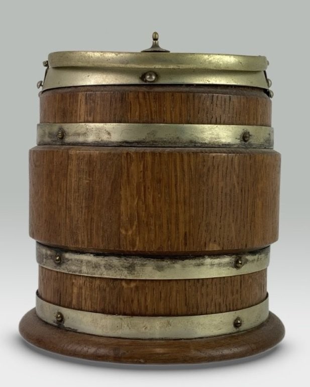 Early 20th Century Biscuit Barrel - 3