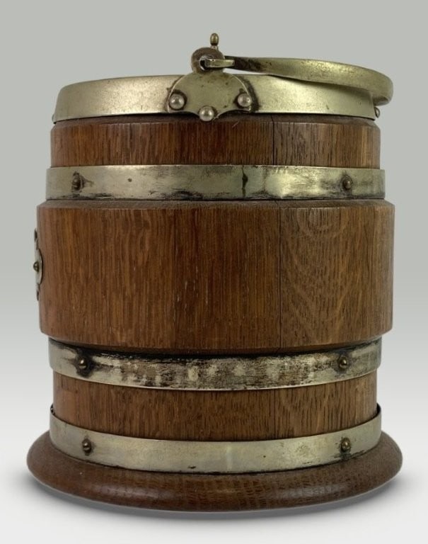 Early 20th Century Biscuit Barrel - 4