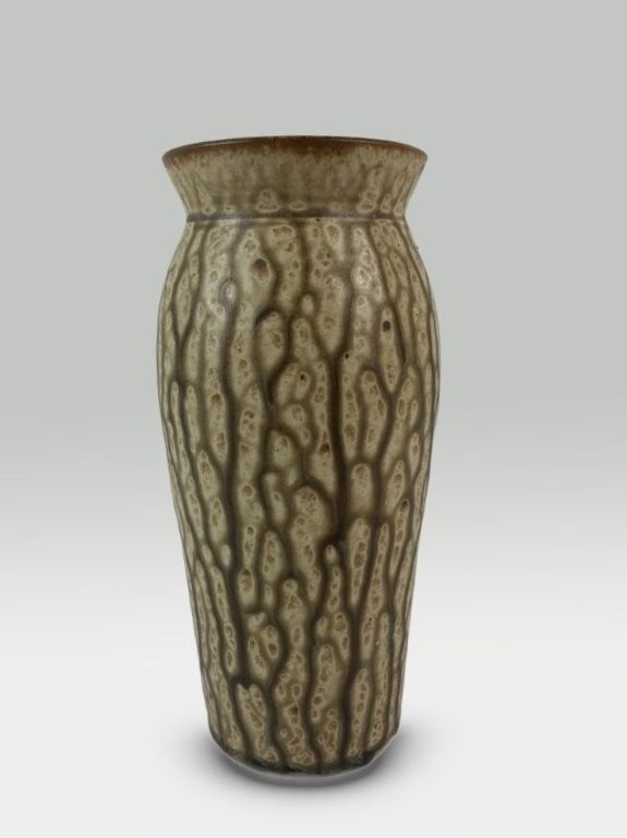 Studio Pottery Drip Glaze Vase - 2