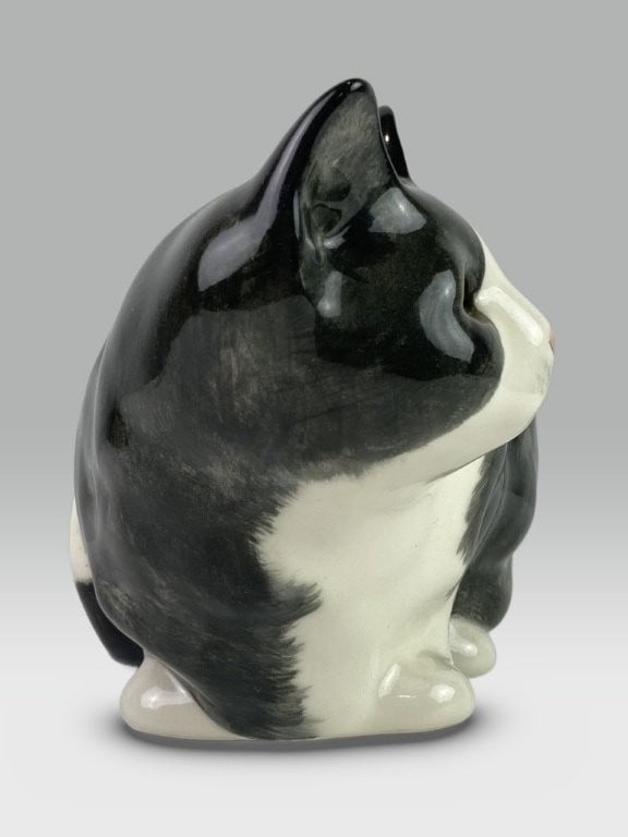 Ceramic Cat Figurine - 5