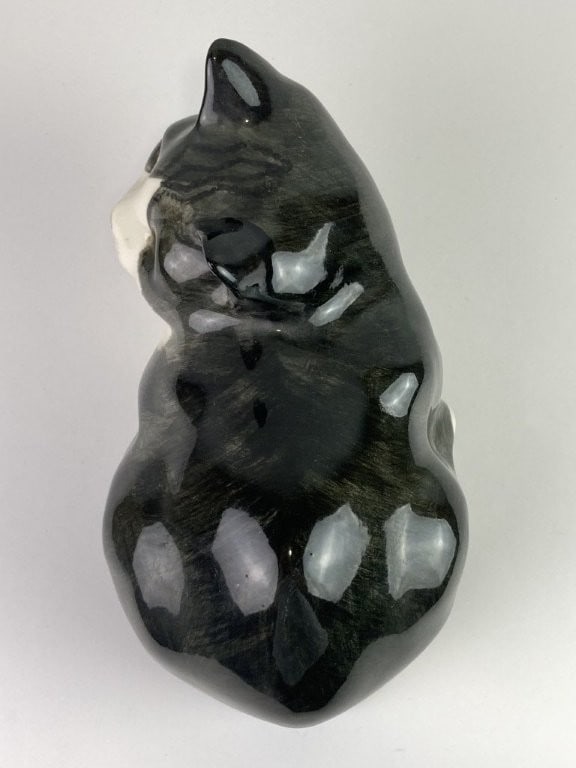Ceramic Cat Figurine - 6