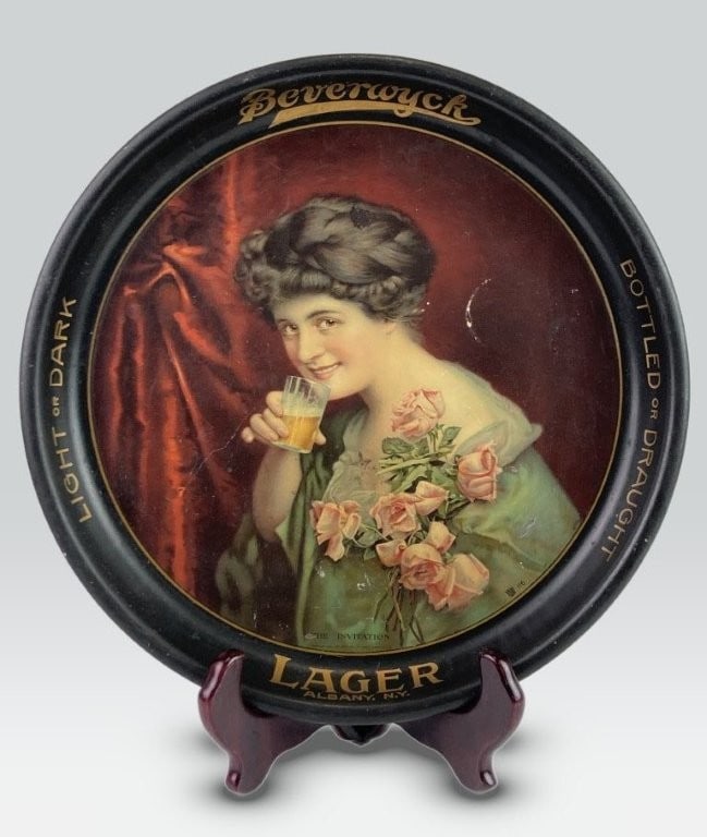 Beverwyck Brewing Company Pre-Prohibition Drink Tray (1 of 5)